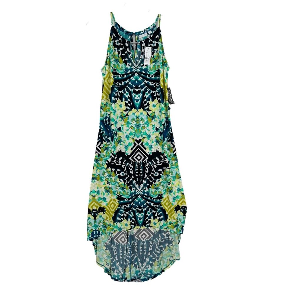 NY&C Halter Dress NWT‎ Womens Size Medium Belted Coquette Feminine Fairy